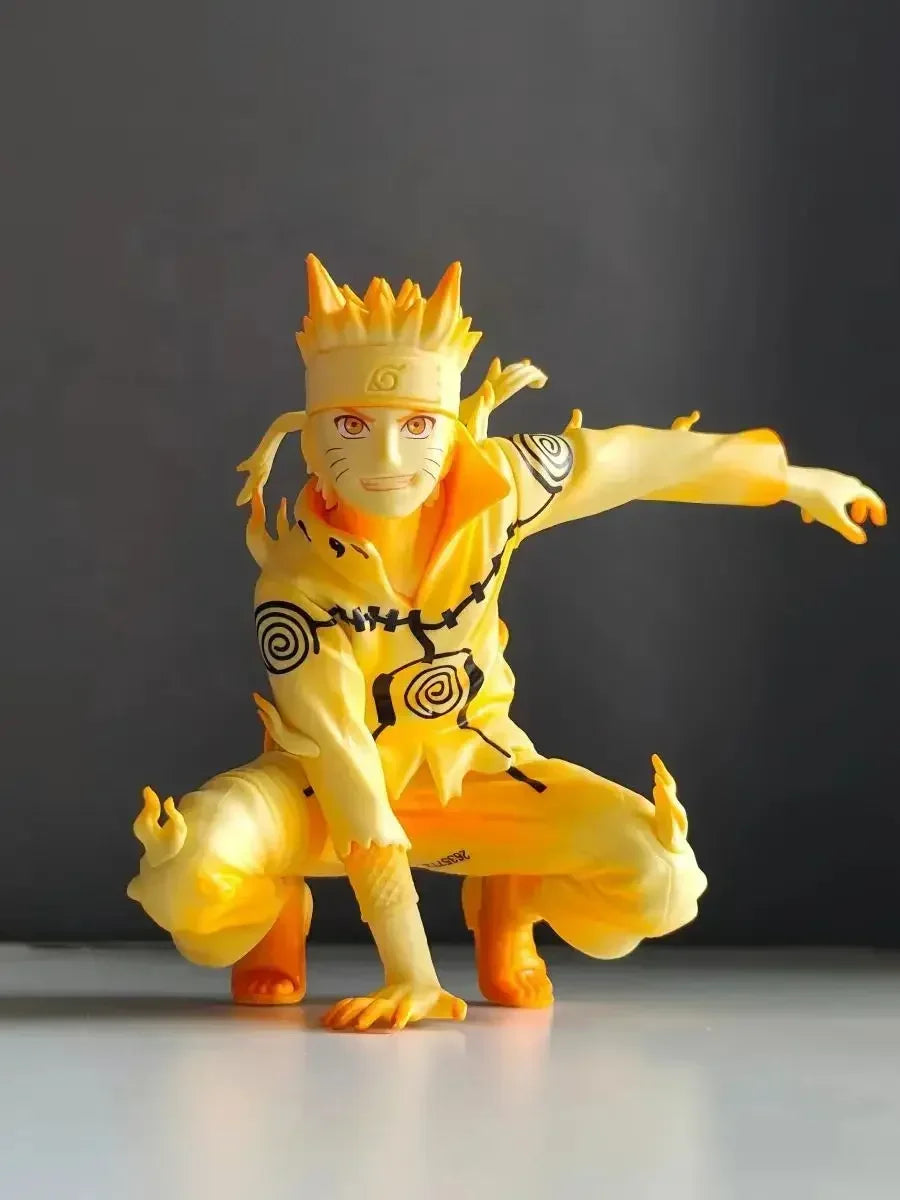 Anime NARUTO Shippuden Figures GK Uzumaki Naruto Action Figures 10cm PVC Model Collection Periphery Toys Desktop Decoration Gift