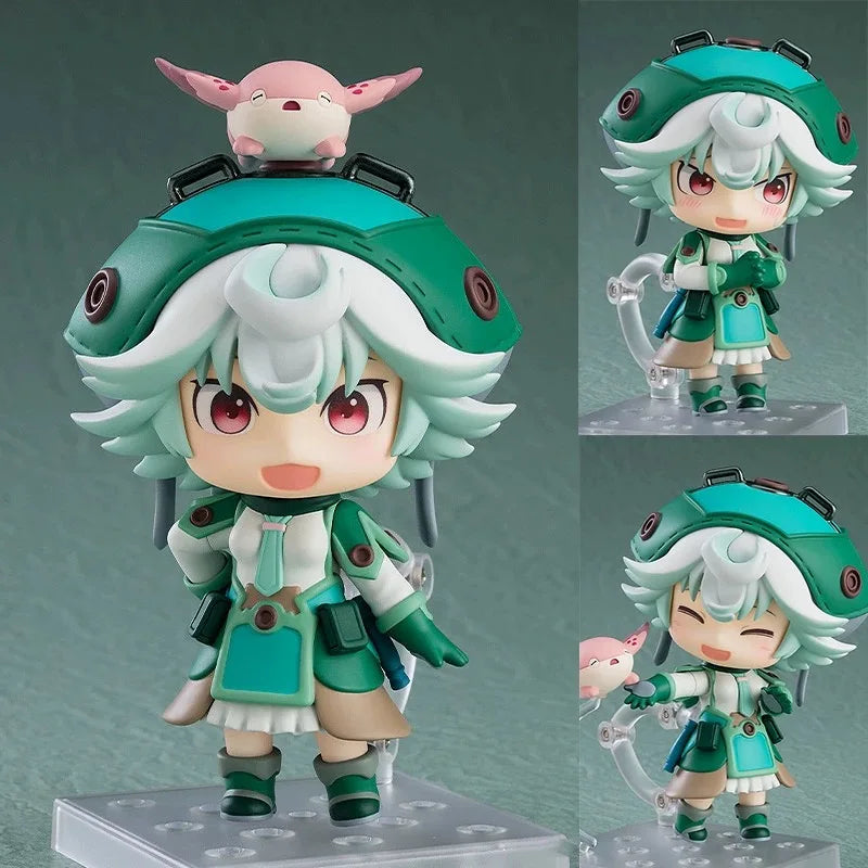 10cm Q Version Made In Abyss Riko Reg 1053# 1054# Anime Peripheral Action Figure Toys Doll Gift Desktop Decoration Fans Gifts
