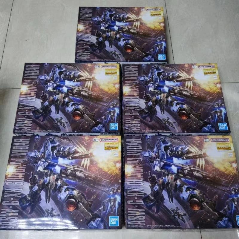 Bandai  MG 1/100 base LIMITED ASW-G-XX GUNDAM VIDAR Model Kit Assembly Anime Action Figure Model Toys Gift FOR Kids