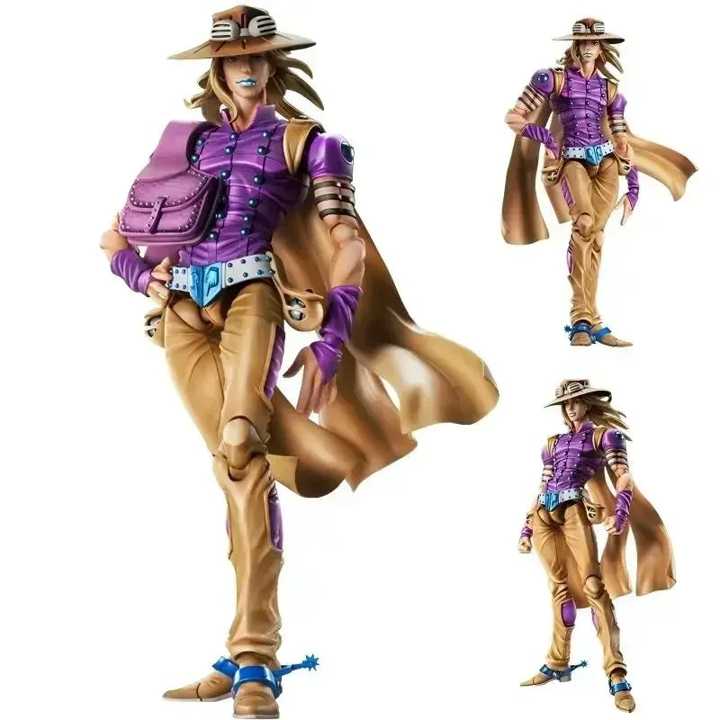 16cm Jojo'S Bizarre Adventure Julius Caesar Zeppel Pvc Figure Action Doll Model Decorat Statue Collection Toy Birthday Gift