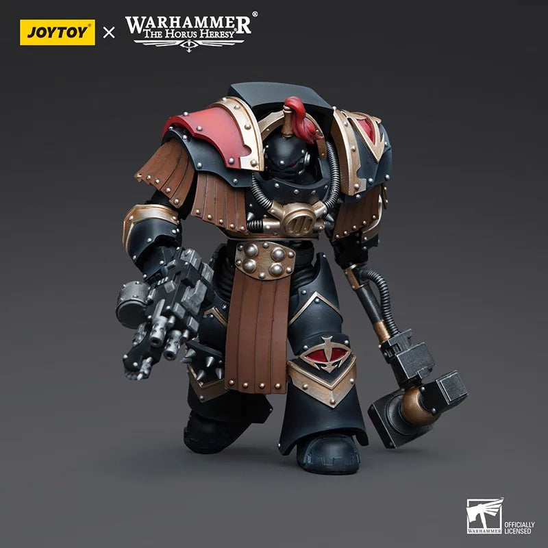 JOYTOY Warhammer 1/18 Actionfiguren Sons of Horus Justaerin Terminator Squad Justaerin mit Donnerhammer Geschenkidee für Jungen