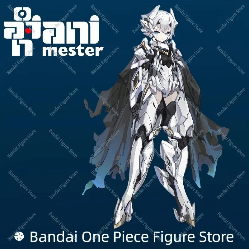 In Stock AniMester, Nuclear Gold Reconstruction White Dragon Knight Galahad 1/12 Anime Action Figure Model Toy Gift Collection