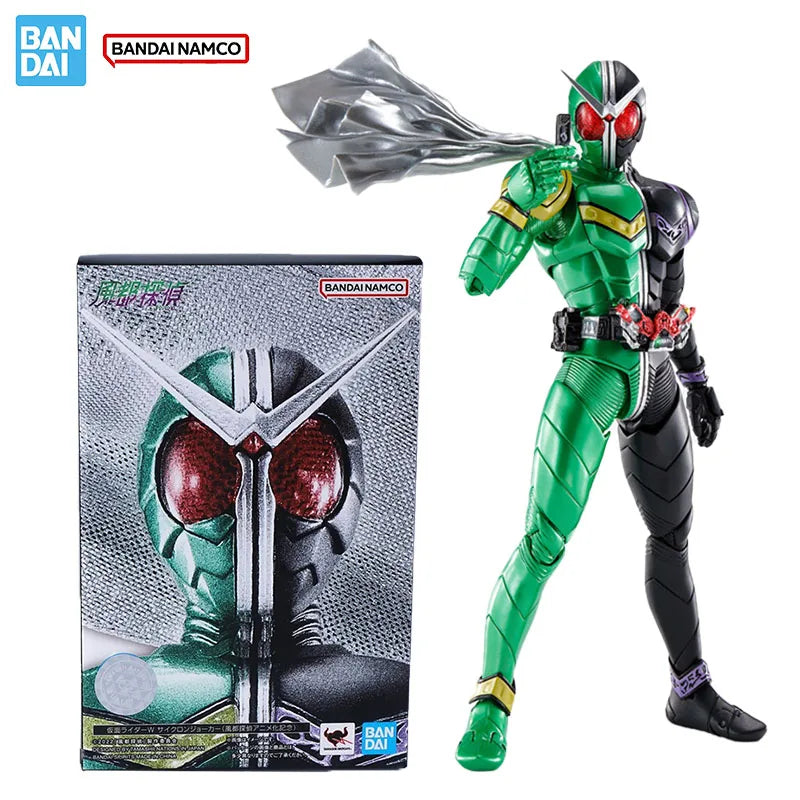 Bandai Original Genuine Figure Masked Rider Model Kit SHF Kamen Rider W Fuuto PI Collection Model Action Figure Boys Toys Gifts