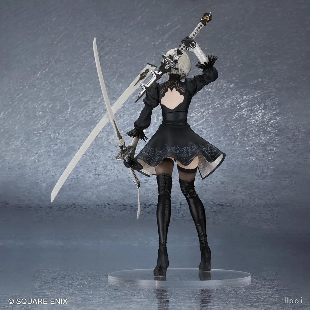 18CM Anime NieR: Automata - YoRHa No. 2 Type B - Version 2.0 Premium Chokonose Model Toy Doll Action Figure