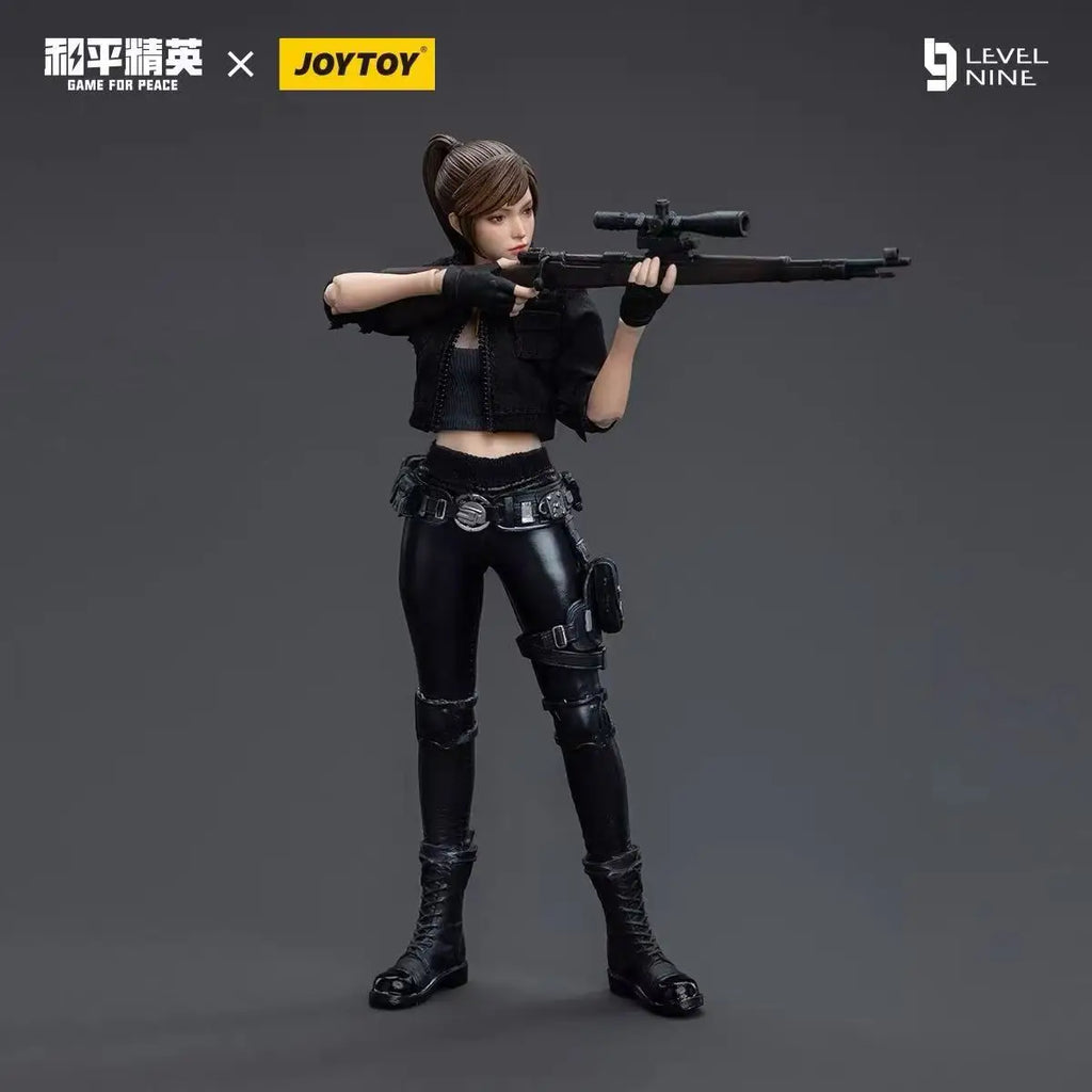 JOYTOY LEVEL NINE Action Figures Anime 1/12 16cm FRONTLINE CHAOS Gilly Anime Figure Model Toy