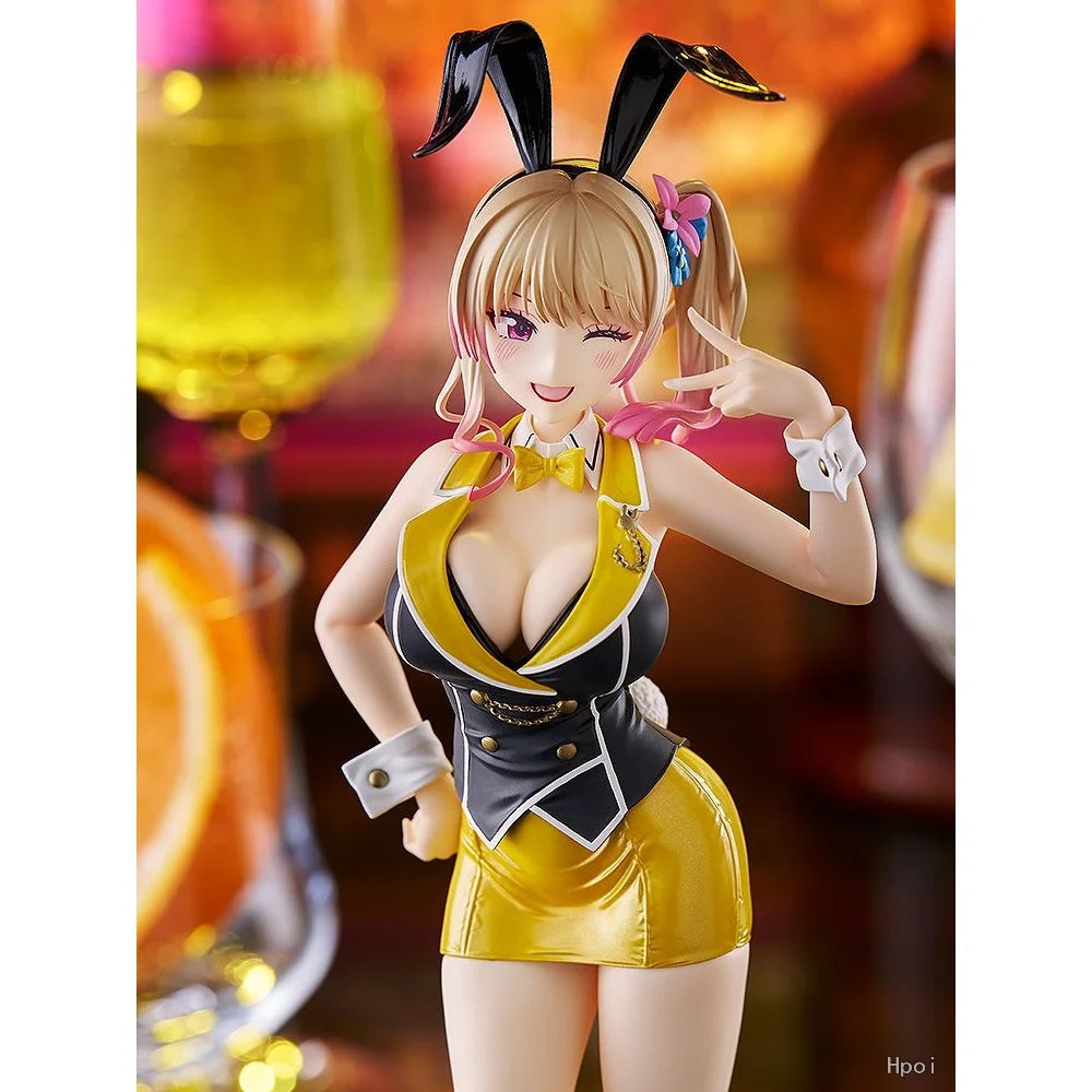 GSC Original POP BUNNY GARDEN Rin L Size Anime Action Figure Toys For Boys Girls Kids Children Birthday Gifts Collectible Model