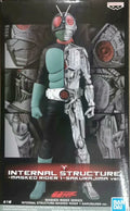 100% In Stock Original BANDAI BANPRESTO INTERNAL STRUCTURE Kamen Rider 1 Sakura Island Version Anime Character Toys Gifts