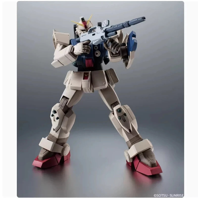In Stock Bandai Tamashii Web Exclusive Robot Spirit Gundam Ground Type Desert Variant 08th Ms Team Collectible Action Figure Toy