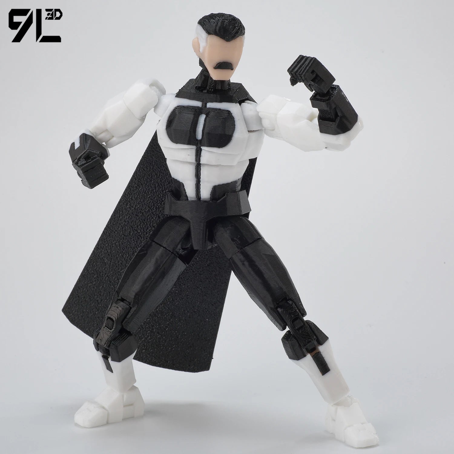 9L3D Dummy13 Unbesiegbarer Omni-Man-Verrat Anime Mehrgelenk-Shapeshift-Spielzeug Kampf-Actionfiguren Freundgeschenk Lucky Titan13