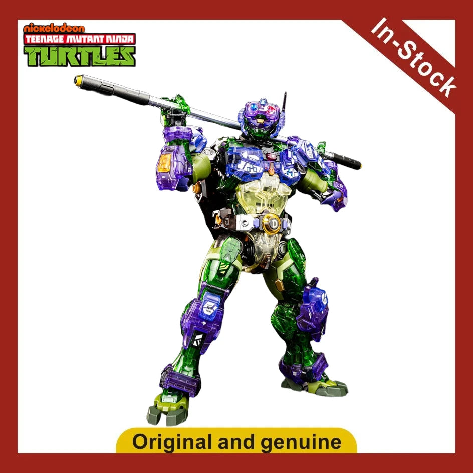 【UA】 HEATBOYS MechaHeat Series Alloy Mecha TMNT Donatello Limited Edition Action Figure Model Toy Gift