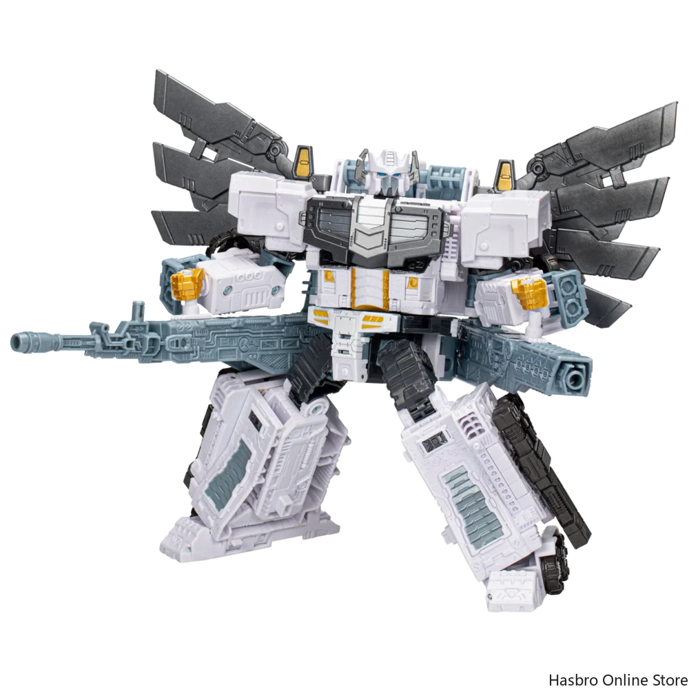 Hasbro Transformers Legacy Evolution Leader Class Nova Prime with 3 Combinable Blaster Accessories F6959