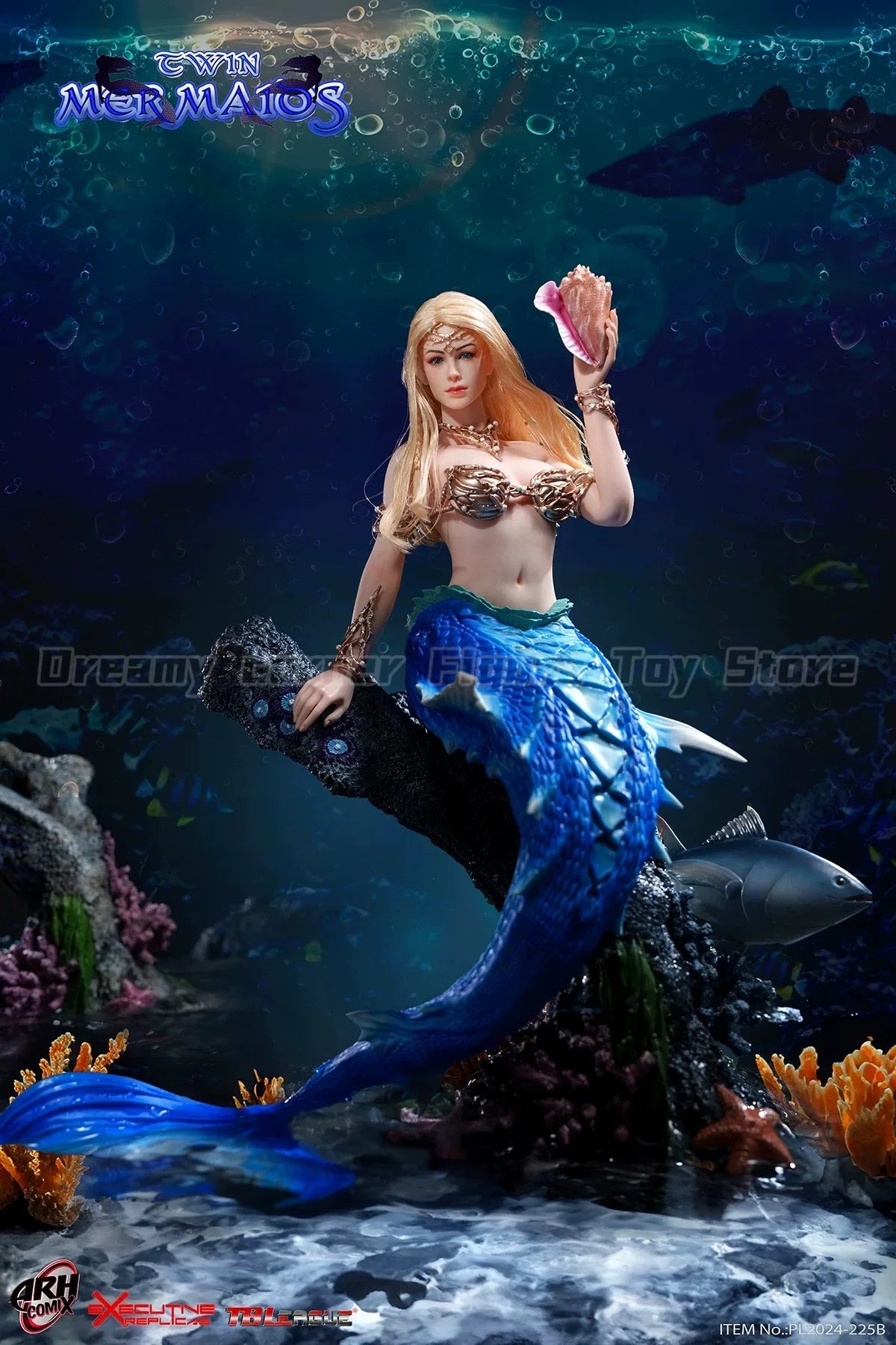 【In Stock】TBLeague PL2024-225A PL2024-225B Mermaios 1/6 Action Figure Collection