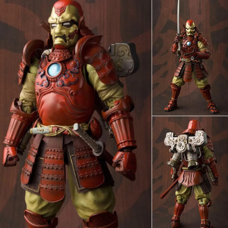 7 Inch Star Wars Series Figure Stormtrooper Samurai Taisho Darth Maul Vader Boba Fett Yumiashigaru Action Figure Model Toys Gift