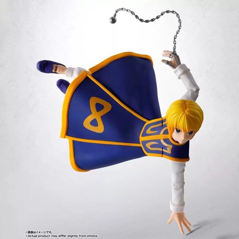 In Stock Original Genuine Bandai S.H.Figuarts Kurapika Hunter × Hunter Action Figure Assemble Toy Collectible Model