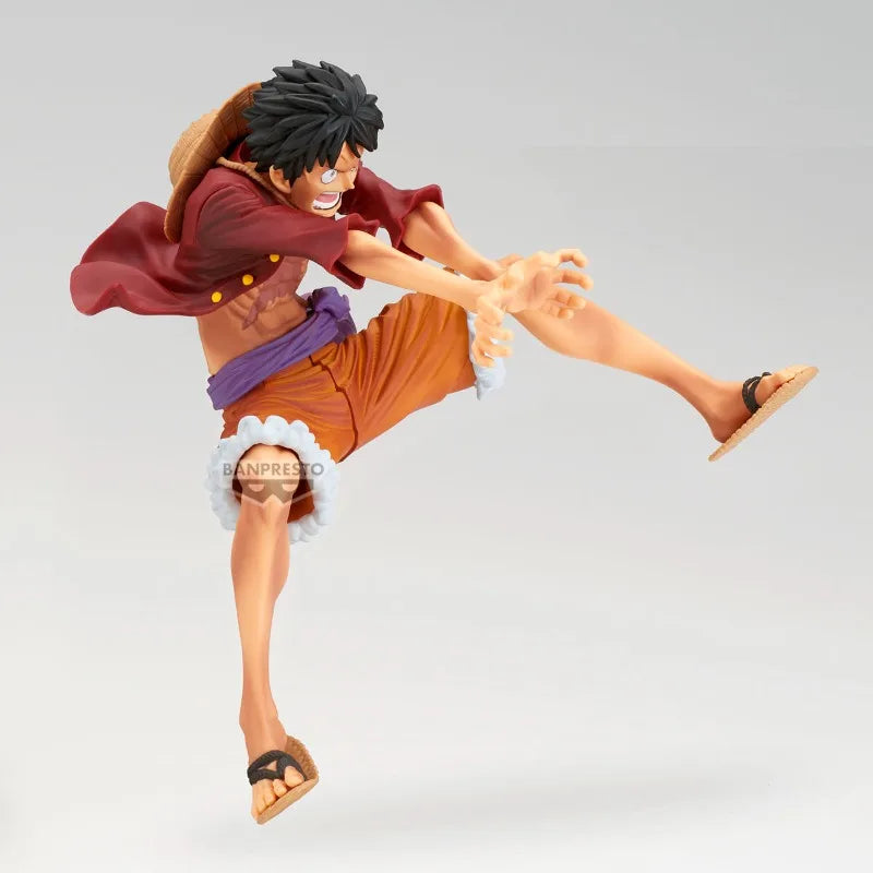 Bandai Banpresto MAXIMATIC One Piece Monkey D. Luffy Special Edition Kindergeschenk Anime-Figur Schreibtischdekoration Geschenkmodell