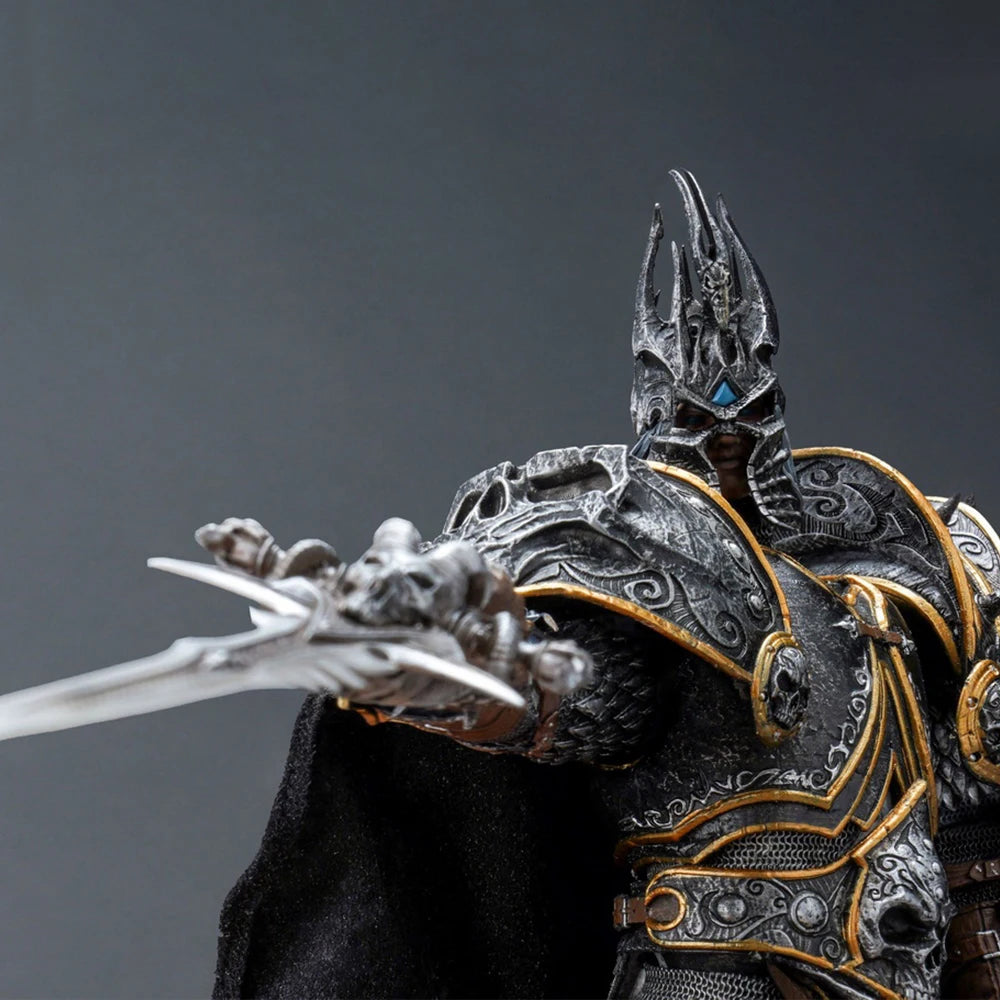 TITAN Toys 1/12 Arthas Prince Figure Dead King Frost Knight Action Figure Lich King Figurine Statue Model Collection Toys Gifts