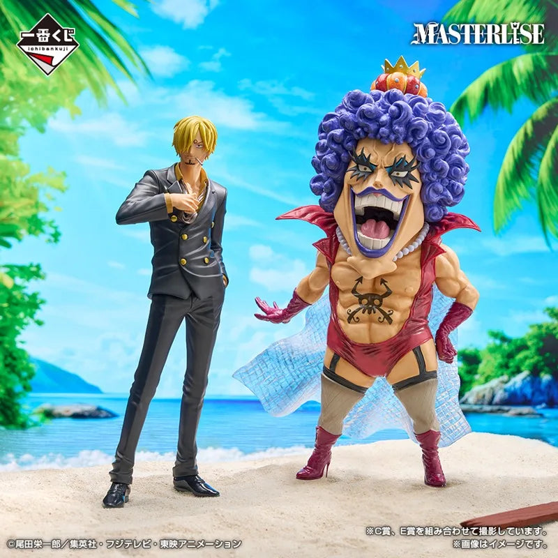 Instock Authentic Brand New Unopened Bandai Banpresto One Piece Ichiban Kuji Luffy Roronoa Zoro Sanji Dracule Mihawk Decoration
