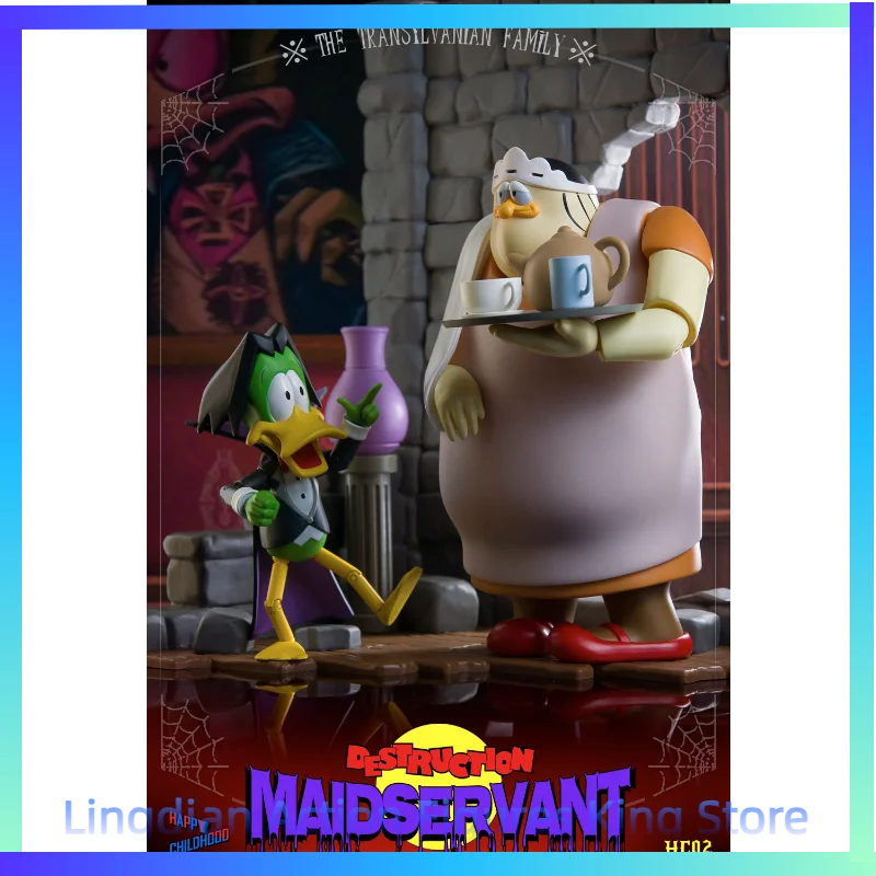 In Stock HAPPY CHILDHOOD The Vegetarian Earl The Adventures of The Strange Duck Action Figure Toy Collection Gift