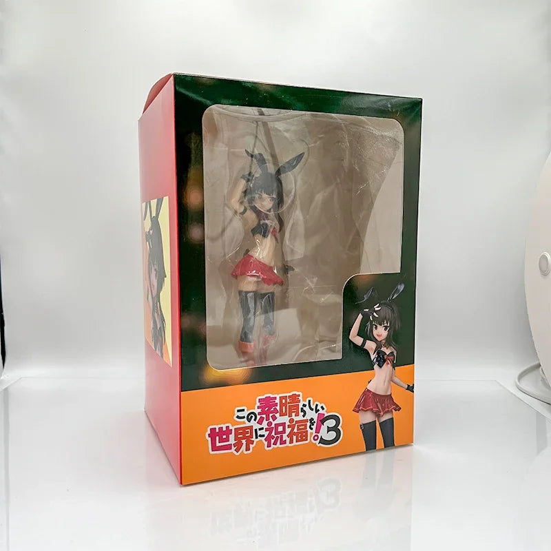 KonoSuba God's Blessing on this Wonderful World! Aqua Anime Girl Figure Megumin/Yunyun/Darkness Action Figure Model Doll Toys