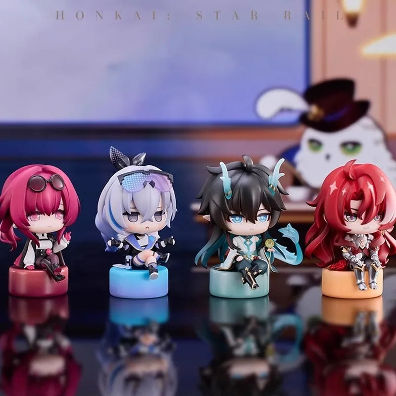 【presale】Official Genuine Toy Honkai: Star Rail - Jimi's Parlor Series Chibi Figures Anime and Game Accessories Toy Gift