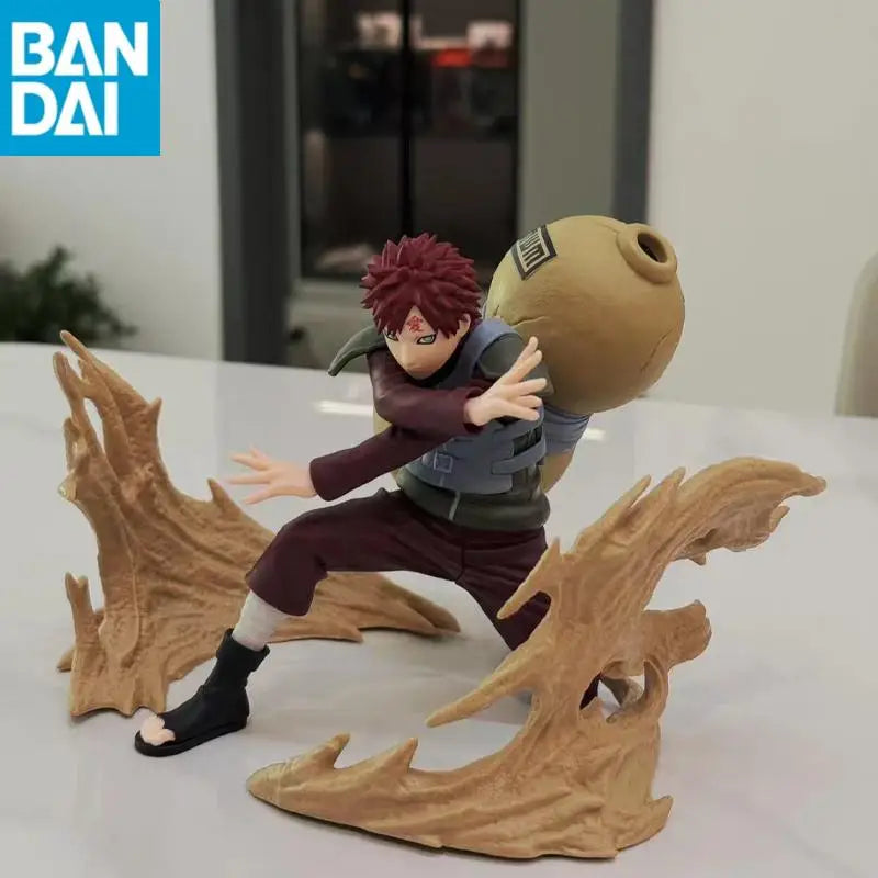 Bandai Namco Banpresto Naruto Shippuden Vibration Stars Gaara PVC About 12Cm In Stock Genuine Original Collector Figurine Toys