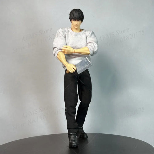 Колекционерска фигура в мащаб 1/12 Fushiguro Toji T Shirt Pants Ryomen Sukuna Itadori Yuji Aoi Todo Satoru Gojo Clothes Fit 6" Body