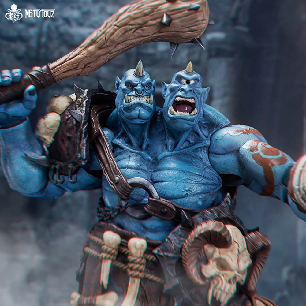 Metytoyz World Of Adventurers - Skullcrusher Ogrus Ogre Warrior Articulated Toy