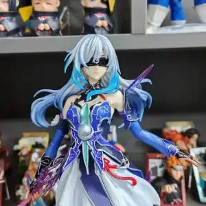 Hot New Game Peripheral Gk Anime Beautiful Girl Hand-Made Jingliu Pvc Box Decoration Model Statue Gift Tide Play Action Figure T