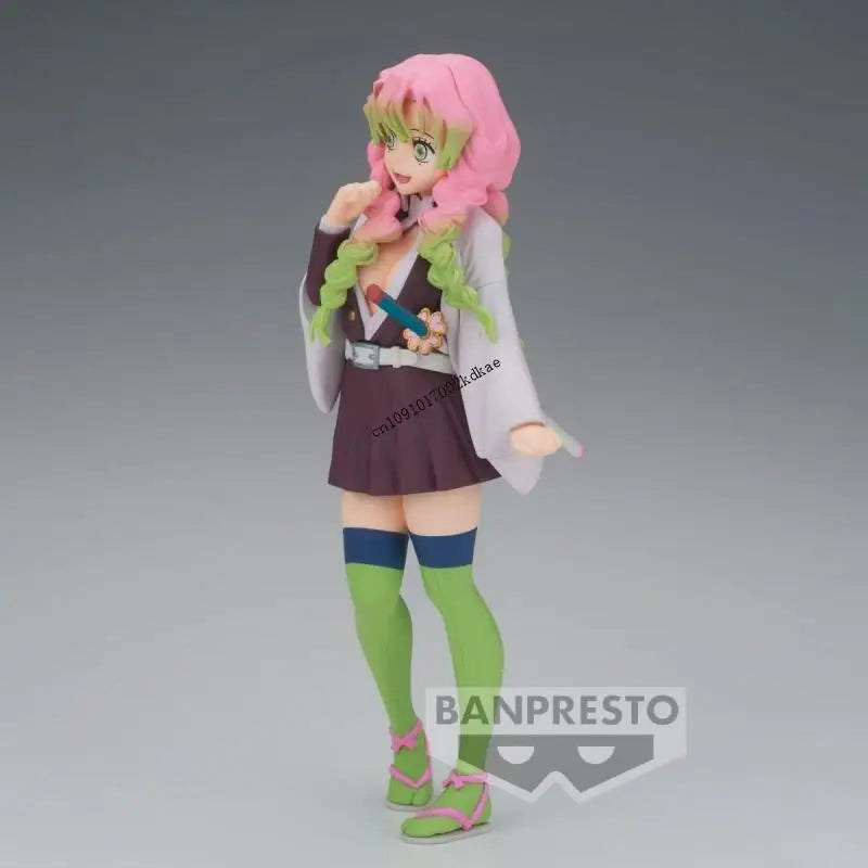 Original Auf Lager Bandai Demon Slayer Kanroji Mitsuri GLITTER &amp; GLAMOURS Figur Anime Charaktere Sammeln Ornamente Modell Niedlich