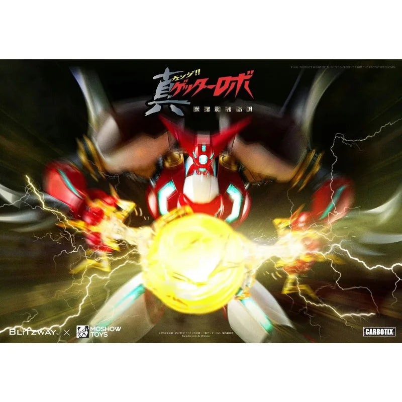 In Stock, Stick Model Play, BLITZWAY X MOSHOW Model Life, Zhen Geta No. 1, Alloy Finished Mecha, Movable, Toy Gift Collection