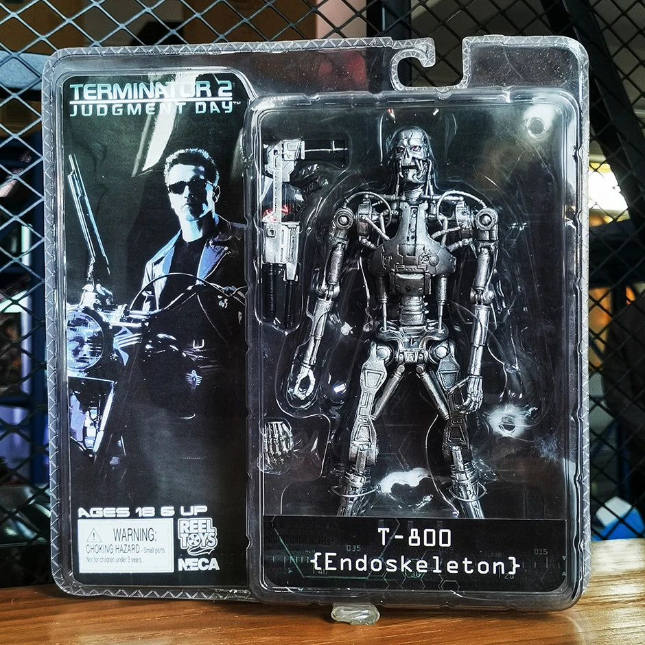 NECA The Terminator T-800 Steel Mill PVC Action Figure Collection Model Toy Doll Gift