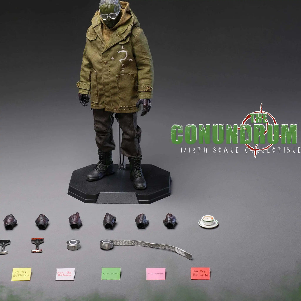 Six Foot Lane Studio Venus Toys Ss003 1 12 The Riddler Articulated Soldier Action Figure