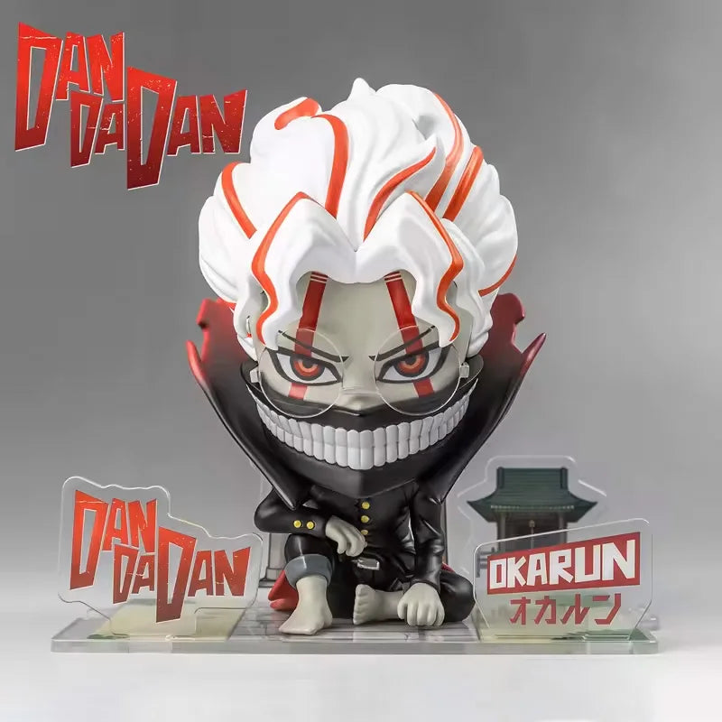 Anime figure 15cm Okarun cute Q edition Action Figure Model statue Car decoration doll toy fans Gifts