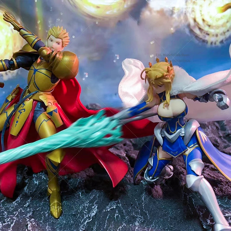 1/12 Scale Male Clothes Cloak Fate/Zero The Holy Grail War Gilgamesh Japanese Anime For figma 6-inch Action Figure Soldier