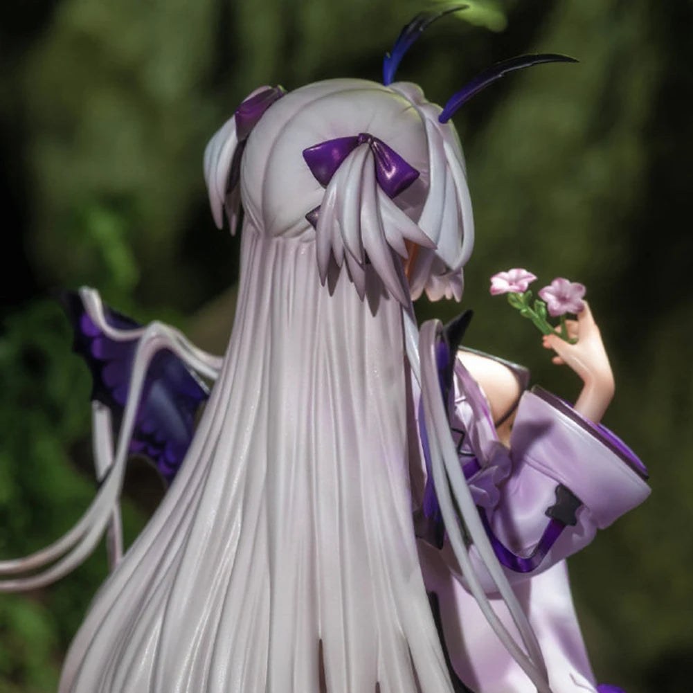 Anime Bechuania Figur Schmetterling Mädchen Desktop Ornament PVC Erwachsene Schönheit Action Figur Bechuania Figur Schmetterling Geschenk Spielzeug 23cm