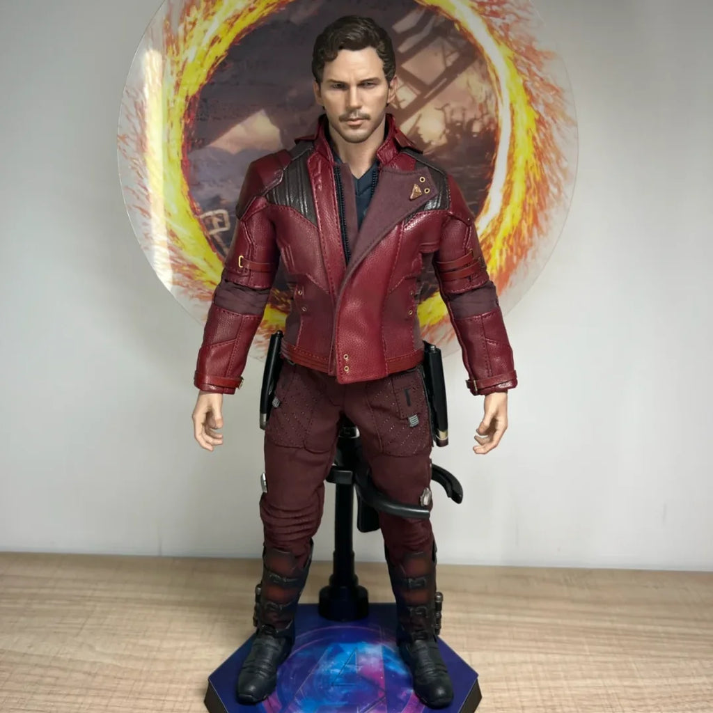 Original Hottoys Ht Mms539 Anime Figure Chris Pratt Star Lord Peter Quill Star Lord 3.0 Model 1:6 Full Set Collection Model