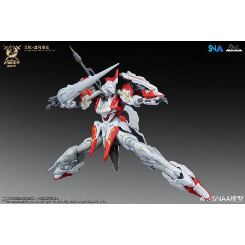 SANN Original MODEL KIT Knights of The Round Table Spirit Gun - Lancelot Anime Figure Assembly Model Toys  Model Gifts for Boys