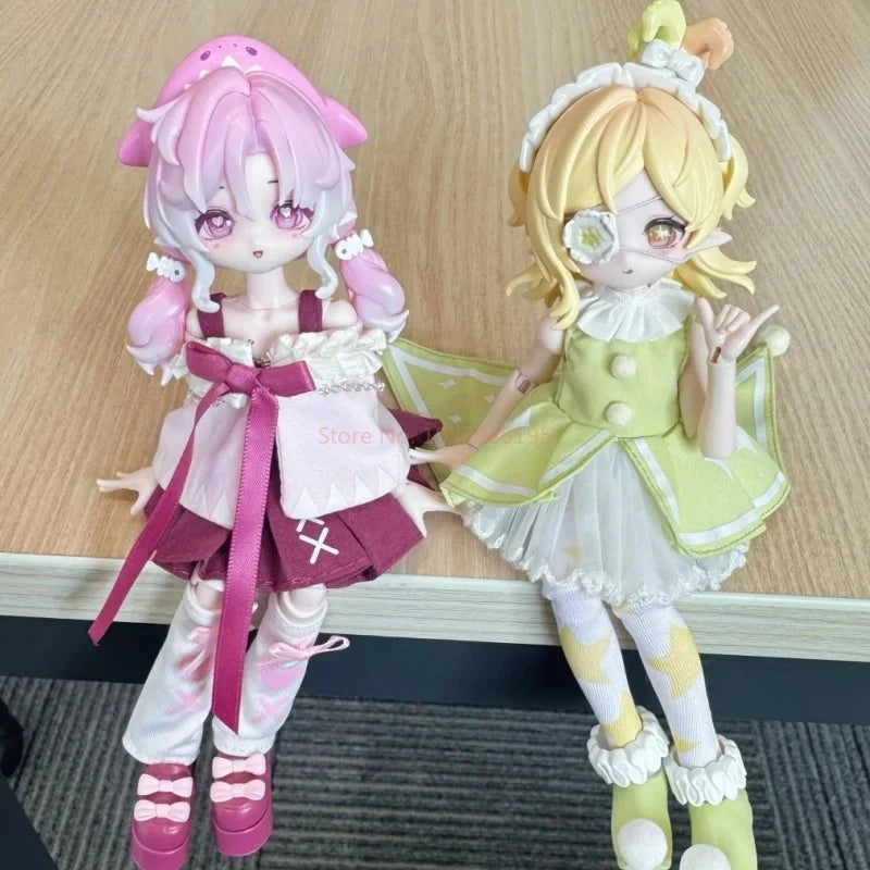 Genuine Come4free Minty 1/8 Bjd Ocean Gem Series Blind Box Articulated Action Figure 8 Point Bjd Model Collectible Toy Play Gift