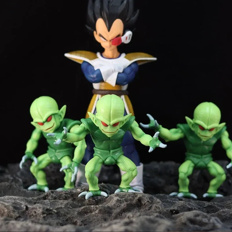 9CM Dragon Ball Z Figur E-Preis Züchter Saibaiman PVC Actionfiguren Sammlung Modell Spielzeug für Kinder Geschenke