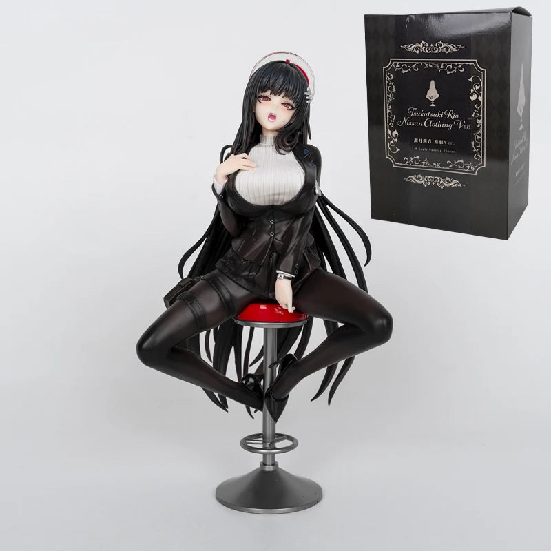 17cm Blue Archive Tsukatsuki Rio Anime Girl Figure Kisaki/Arona/Sunaookami Shiroko/Ichinose Asuna Action Figure Model Doll Toys