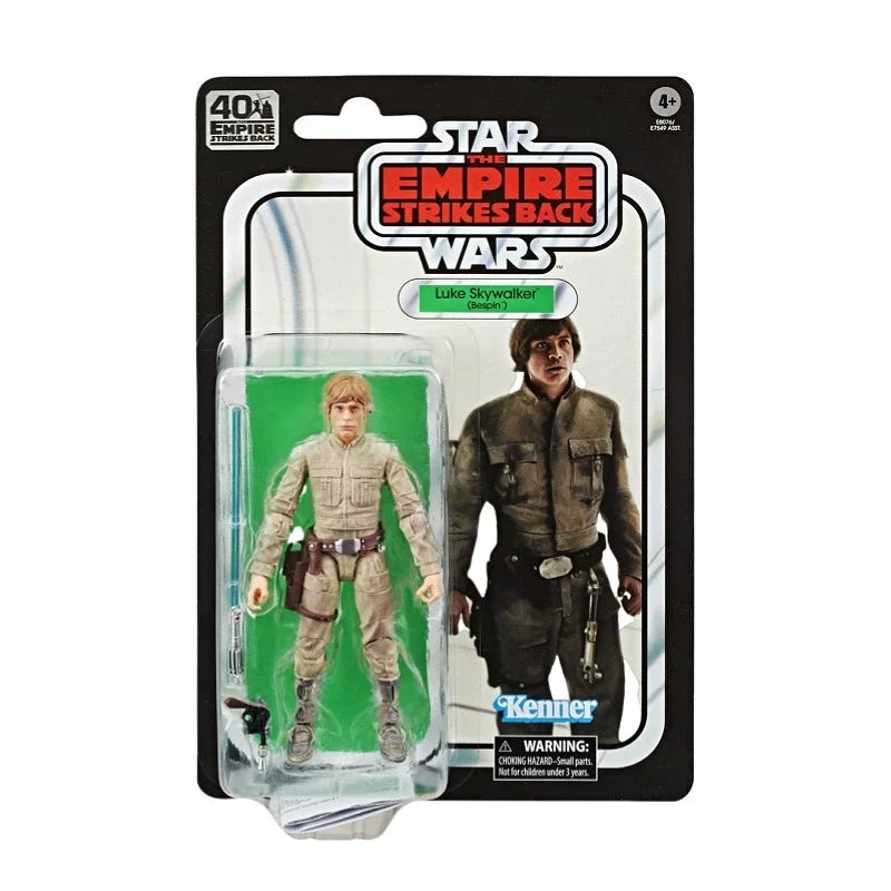 Genuine Star Wars Black Serie Obi-Wan Darth Vader Cal Kestis Boba Fett Luke Mandalorian Action Figure Model Toy Gifts