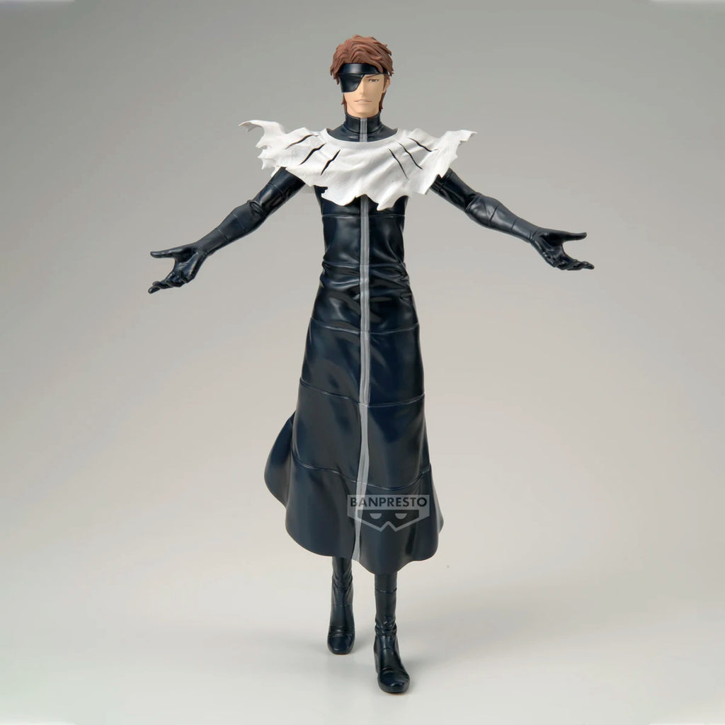 Original Bandai Spirits Bleach Anime Grandista Aizen Sousuke PVC Action Figure Banpresto Bleach Model Figurine Toys Gift