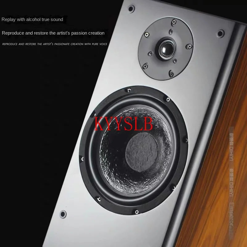 180W 8-inch Bookshelf Speaker Home Hi-fi Bass Wooden Speaker High-power Passive Front Speakers Desktop Computer Speakers 4Ohm