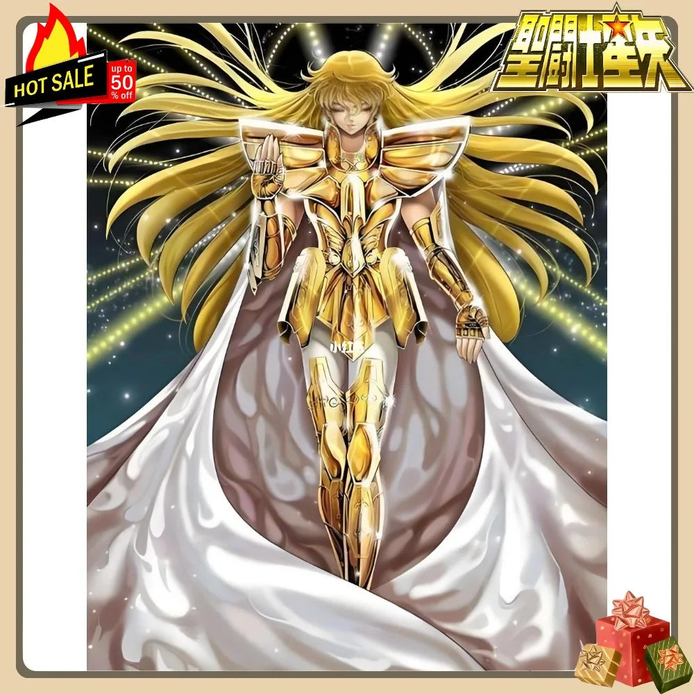 ShineTime/ST Model Saint Cloth Myth EX Virgo Asmida/LC Knights of the Zodiac Action Figure Toy Collection