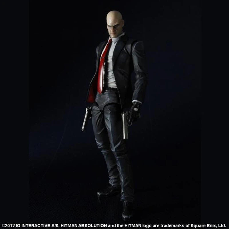 Play Arts Hitman Codename 47 Екшън фигурки PA Подвижна колекция Кукли Модели Играчки
