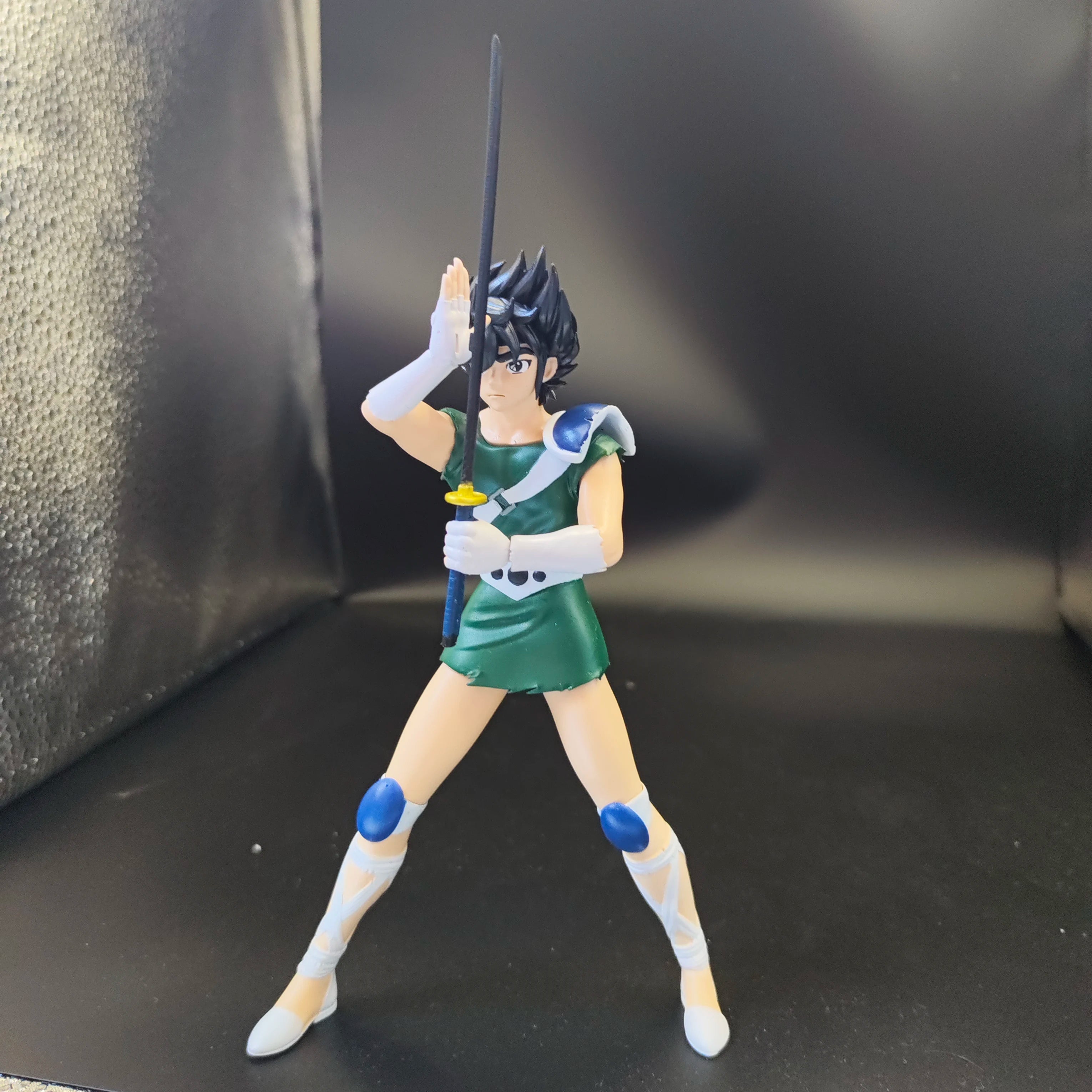 Saint Seiya - Seiya Casual Wear with Sword Resin Statue Model Collectible Figure Toy