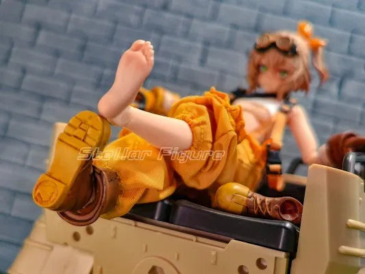 【SF】In Stock HASUKI Pocket Art Series PA007 Mechanic Fiona 1/12 Scale Figures Model Collection Gift Movable