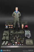 In Stock For Sale 1/6 DID MA80182 The Friend Tom Cruise F14 US. Handsome Guy Soldier Full Set Moveable Action Figure Collect