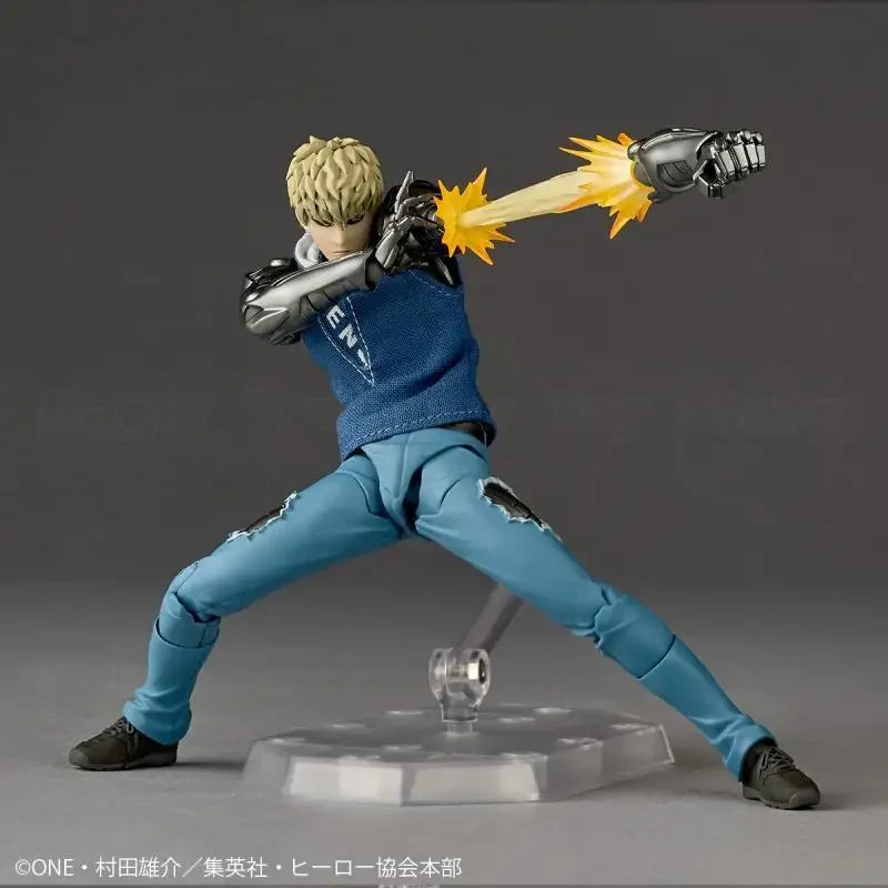 【MT】KAIYODO Revoltech AMAZING YAMAGUCHI One-Punch Man Genos Action Figure Model Toy