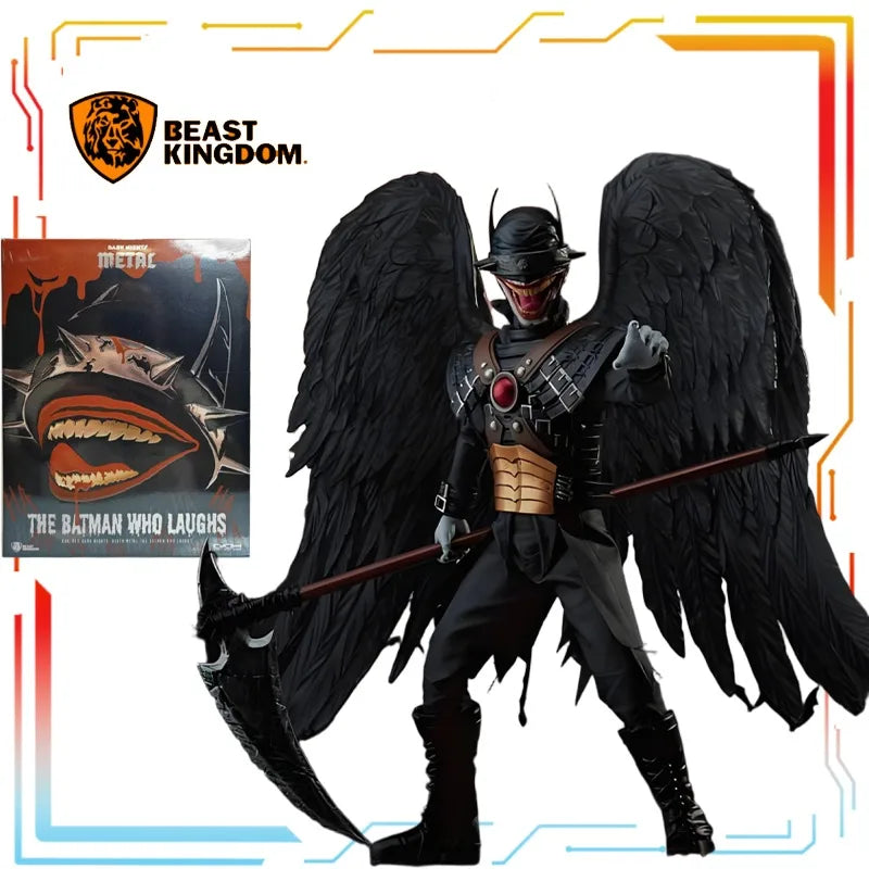 Beast Kingdom 1/9 Finished Product Movable Exquisite Proportion Doll The Smiling Bat Anime Toys Model Festival Gift for Boys
